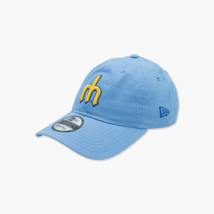 New Era Seattle Mariners Trident Powder Blue Adjustable Hat
