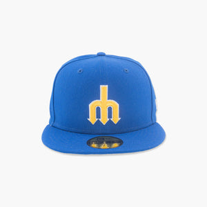 New Era Seattle Mariners Royal Trident Fitted Hat