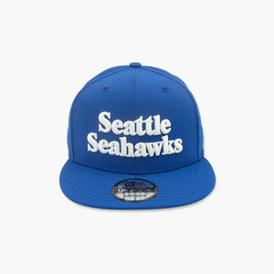 New Era Seattle Seahawks 1980's Sideline Blue Snapback
