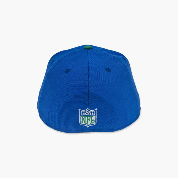 New Era Seattle Seahawks 1980's Sideline Blue/Green Fitted Hat