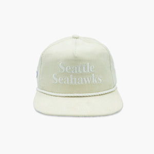 Seattle Seahawks 80's Script Cream Corduroy 