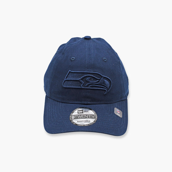 New Era Seattle Seahawks All Navy Adjustable Hat