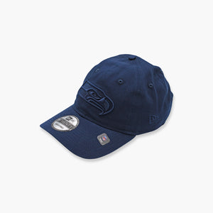 New Era Seattle Seahawks All Navy Adjustable Hat