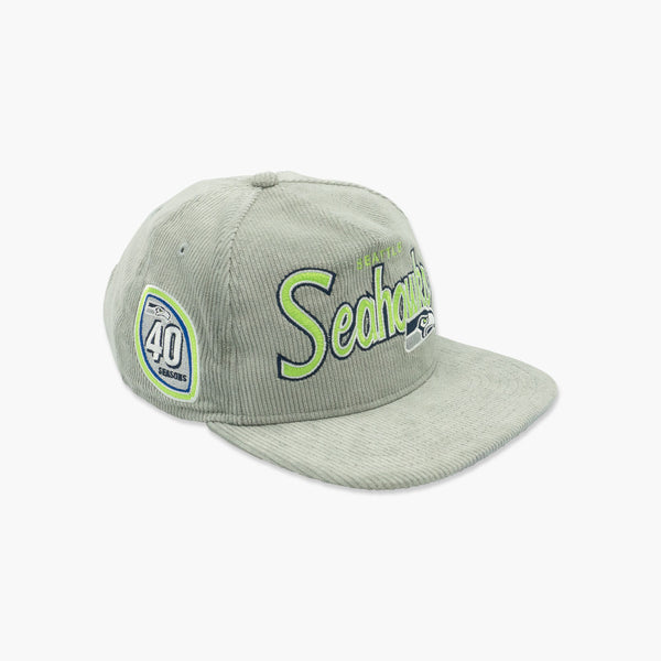 Seattle Seahawks "Golfer" Corduroy Snapback