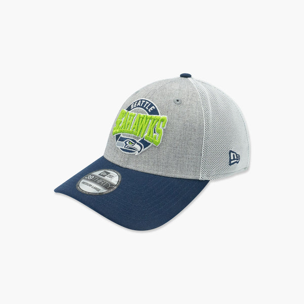 New Era Seattle Seahawks Heather Badge FlexFit Hat