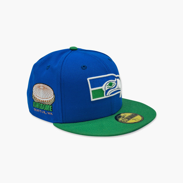 New Era Seattle Seahawks Kingdome Legends Blue Fitted Hat