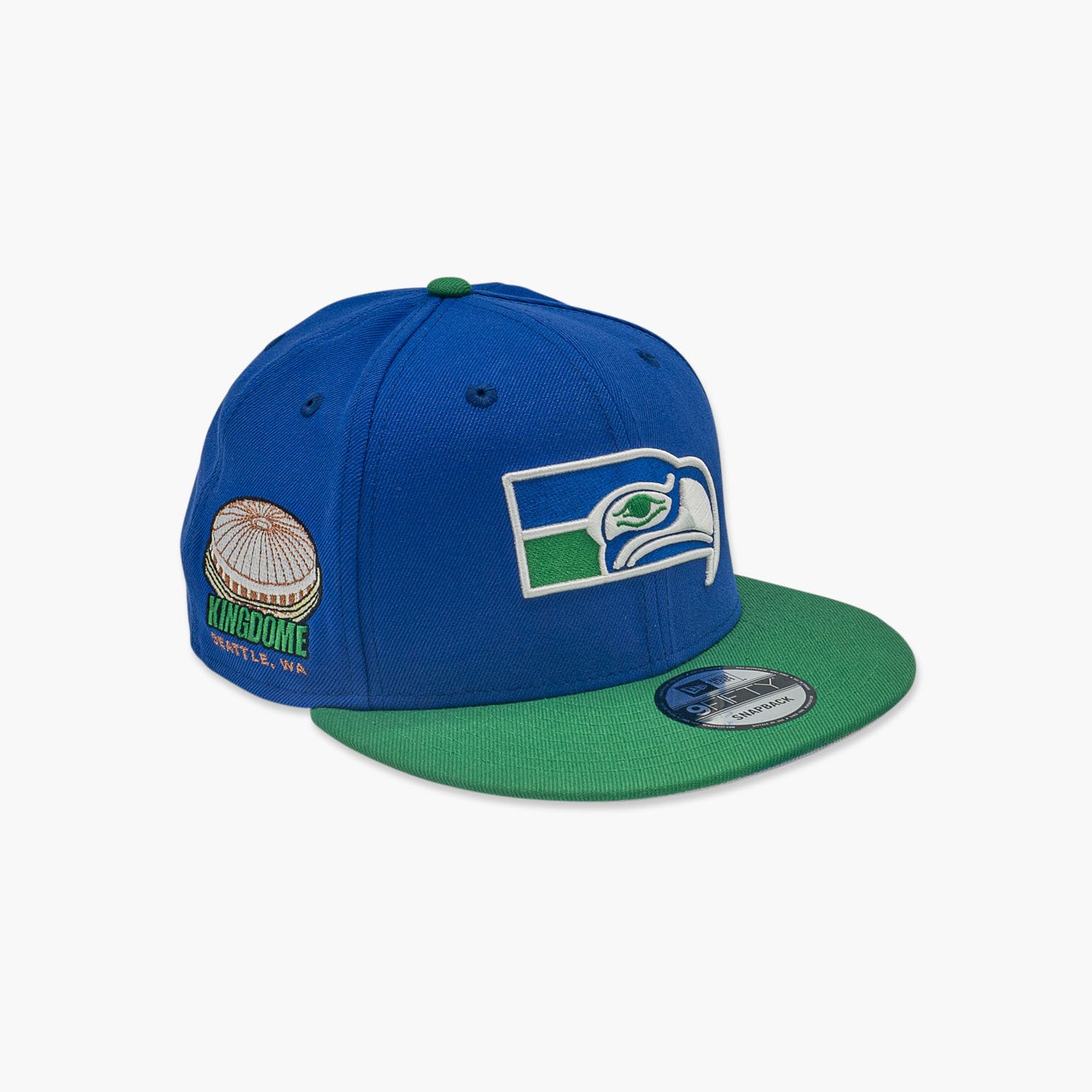 New Era Seattle Seahawks Kingdome Legends Blue Snapback