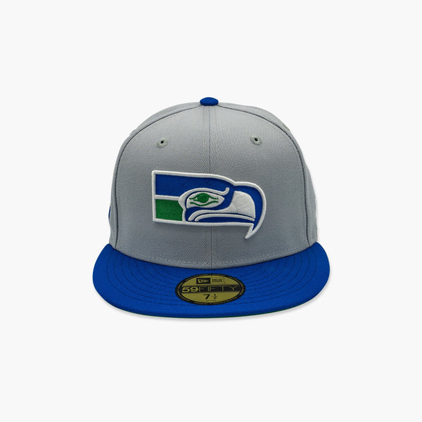 New Era Seattle Seahawks Kingdome Legends Grey Fitted Hat