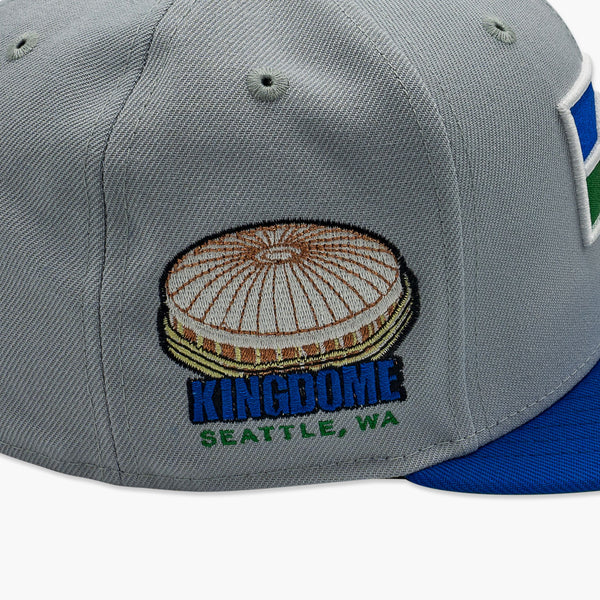 New Era Seattle Seahawks Kingdome Legends Grey Fitted Hat