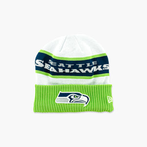 New Era Seattle Seahawks 2023 Sideline Tech Knit Beanie