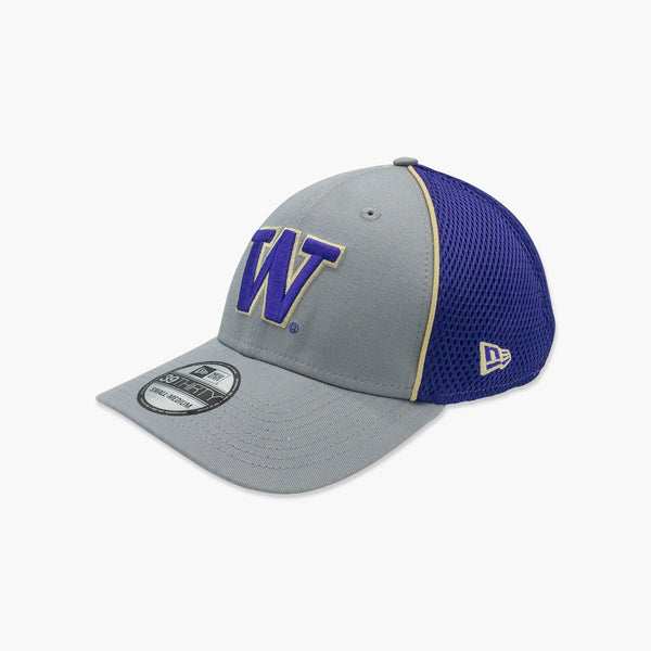 New Era Washington Huskies Pipe FlexFit Hat