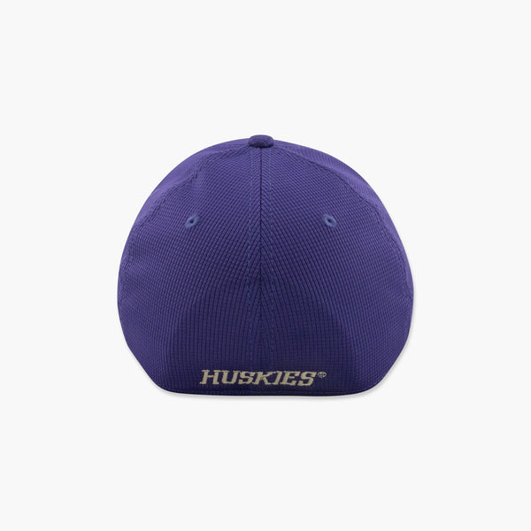 Washington Huskies Purple Active FlexFit Hat