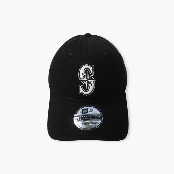 Seattle Mariners Black Adjustable Hat