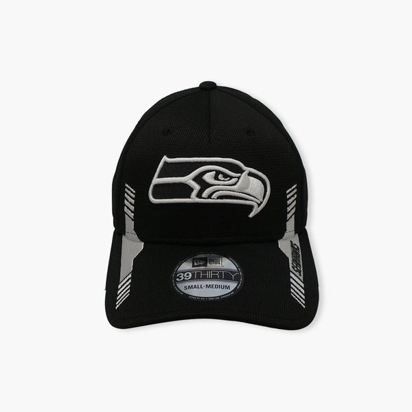 Seattle Seahawks On-Field Home Team Black FlexFit Hat