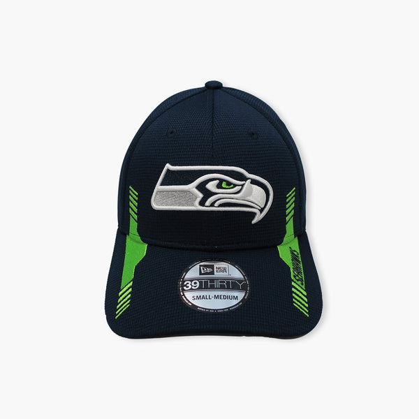 Seattle Seahawks On-Field Home Team Navy FlexFit Hat