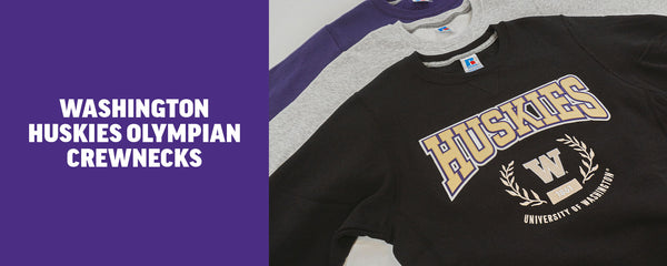 Washington Huskies Olympian Crewnecks