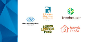 Boys & Girl Clubs | Odessa Brown Children's Clinic | treehouse | Mary's Place | Sonics Legends Fund