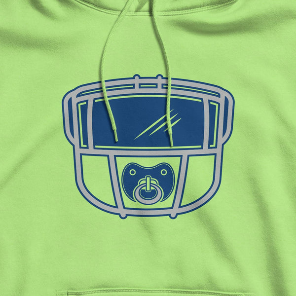 The Action Green Pacifier Hoodie