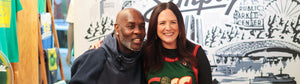 Gary Payton With Fan