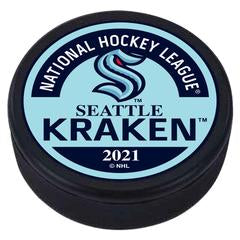 Seattle Kraken Block Hockey Puck