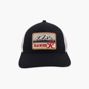 Rainier Beer Classic Black Valin Trucker Hat