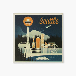 LP Retro Skyline Coaster