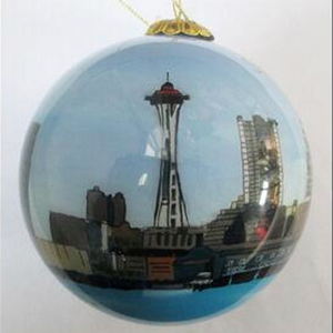 Seattle Puget Sound Ferris Wheel Ornament