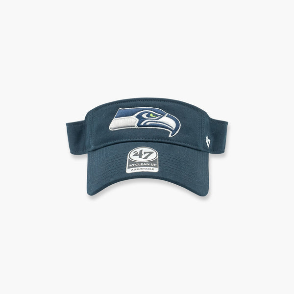 Seattle Seahawks Navy Clean Up Visor
