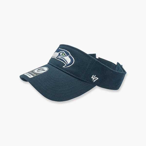 Seattle Seahawks Navy Clean Up Visor