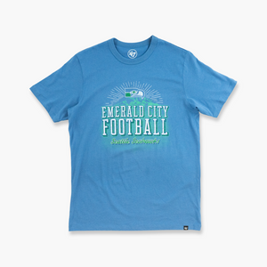 Seattle Seahawks Emerald City Football T-Shirt