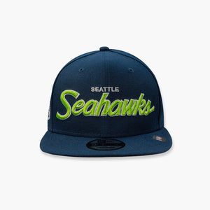 New Era Seattle Seahawks Script Snapback