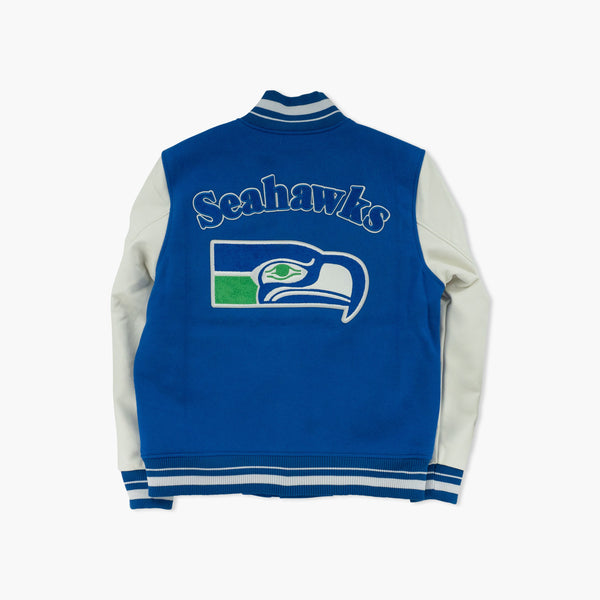 Seattle Seahawks Ultimate Throwback Varsity Jacket