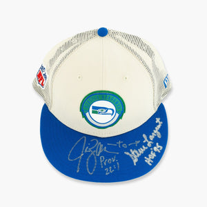 AUTOGRAPHED By Steve Largent & Jim Zorn - Seattle Seahawks Throwback Snapback