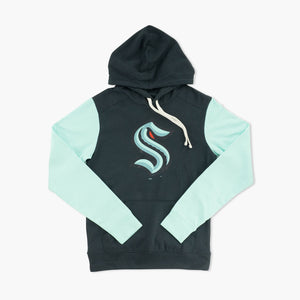 Seattle Kraken G3 Draft Fleece Hoodie - Navy / SM