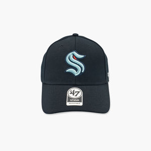 Seattle Kraken Black MVP Adjustable Hat