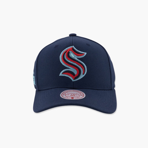 Seattle Kraken Eye of the Storm Pro Crown Snapback