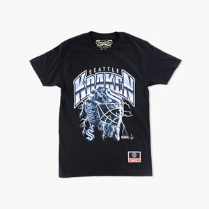 Seattle Kraken Lightning Strike T-Shirt