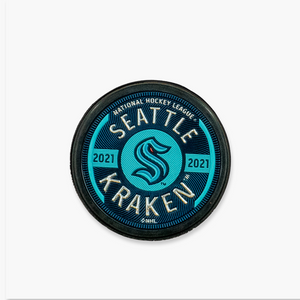 Seattle Kraken Textured Sparkle Puck