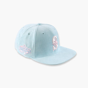 Seattle Mariners Columbia Suede Captain Snapback