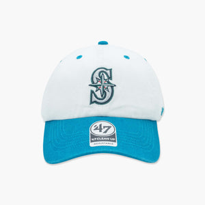 Seattle Mariners Double Header Clean Up Adjustable Hat