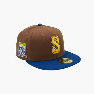 New Era Seattle Mariners Harvest Fitted Hat