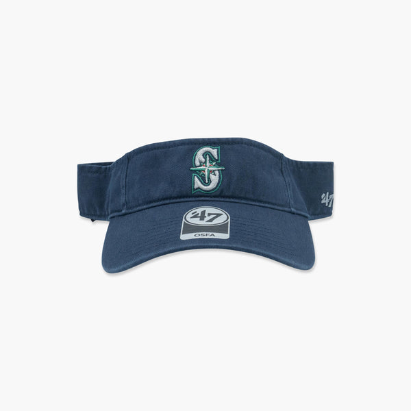 Seattle Mariners Home Navy Clean Up Visor