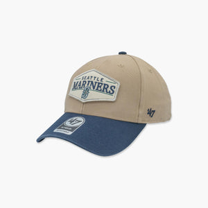 Seattle Mariners Khaki Andover MVP Adjustable Hat