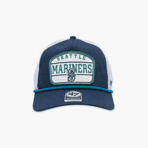 Seattle Mariners Navy Hone Patch Hitch Trucker Hat