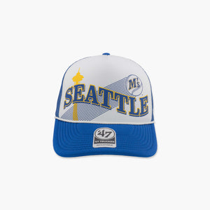 Seattle Mariners Royal Regional Trucker Hat