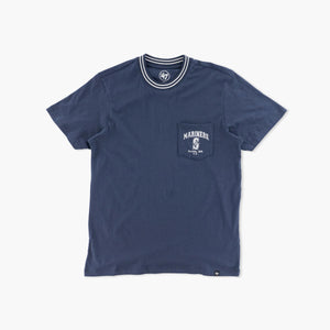 Seattle Mariners Top Line Navy Pocket T-Shirt