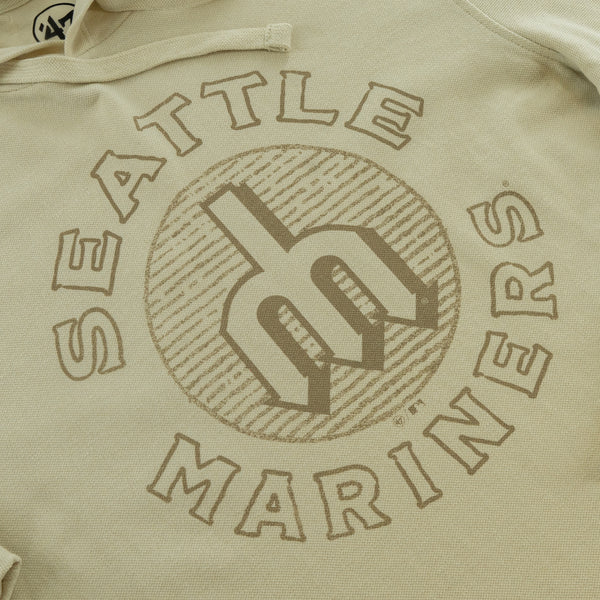 Seattle Mariners Trident Desert Sand Ashby Hoodie