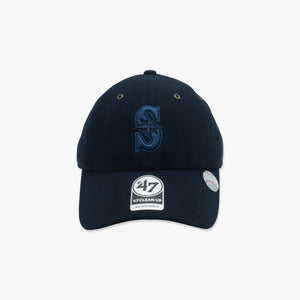 Seattle Mariners Navy Peacoat Clean Up Adjustable Hat