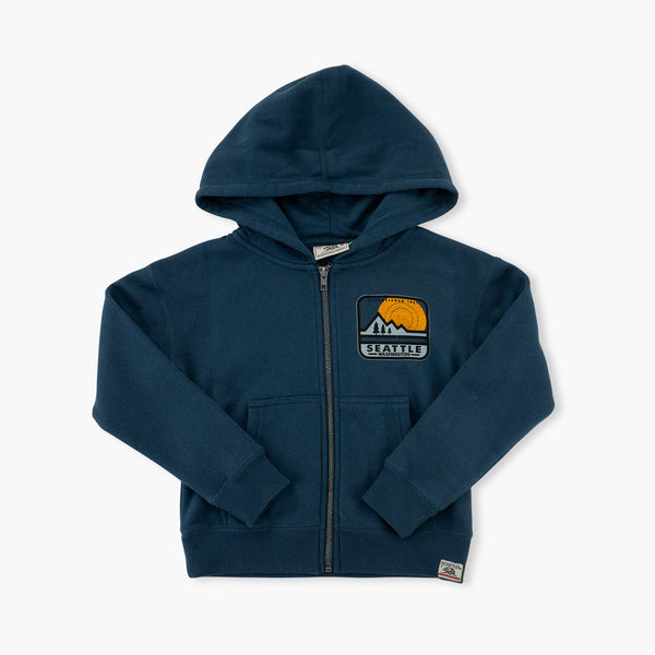 Seattle Pillow Talk Youth Full-Zip Hoodie