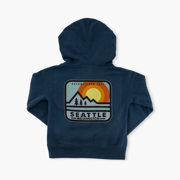 Seattle Pillow Talk Youth Full-Zip Hoodie